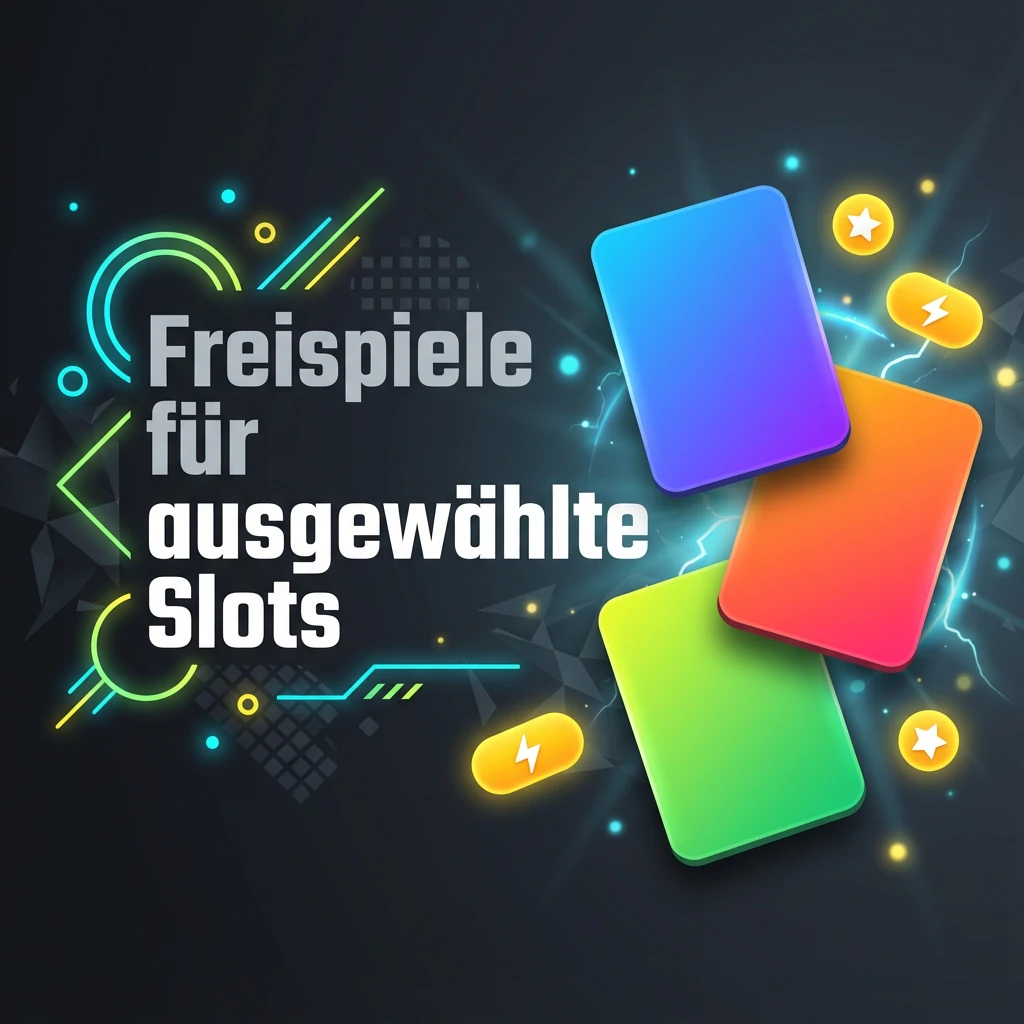 Freispiele für ausgewählte Slots